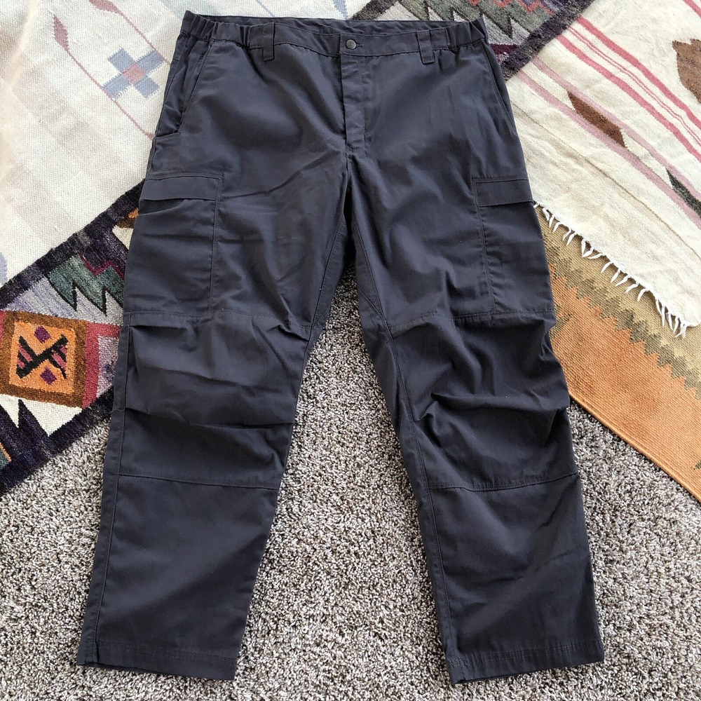 Vertx Phantom LT Cargo Pant Men 44x30 Smoke Grey Ripstop Hiking Articulated Knee